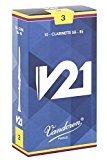 Vandoren CR803 Série V21
force 3 Boîte de 10 Anches pour Clarinette SIB Bleu
