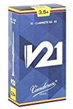 Vandoren CR8035PLUS Série V21
force 3,5 Plus Boîte de 10 Anches pour Clarinette SIB Bleu