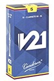 Vandoren CR805 Série V21
force 5 Boîte de 10 Anches pour Clarinette SIB Bleu