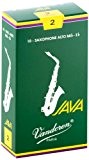 Vandoren SR262 Java 10 Anches pour Saxophone Alto 2 Vert