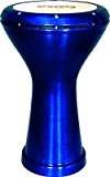 Vatan 3026 Derbouka égyptienne laquée Taille Grande Diamètre 22 cm Bleu
