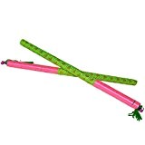 Vert clair et rose couleur main Dandia Bois Sticks