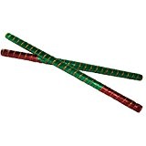 Vert et rouge couleur main Dandia Bois Sticks