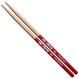 Vic Firth PVF X5ANVG Baguette pour Batterie American Classic Hickory Vic Grip Olive Nylon 5A Extreme