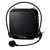 winbridge S512 portable enseignants Voix Amplificateur pour Trainer, guide, des présentations, Costumes, Etc noir