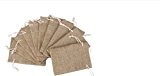 X-eplan Linge de coton ligne sac linge sac de chanvre tissu de faisceau sac de jute dessin petit sac de ...
