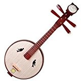 Xiao Ruan (Instrument Chinois Lune Guitare Ruan de haute qualité avec accessoires