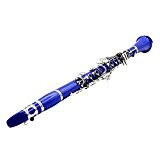 XIE@Blue Sky clarinette B gants de distribution des anches de clarinette plat de nettoyage tournevis en tissu boîte dédiée Instructions