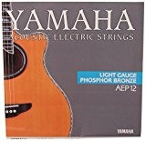 Yamaha - AEP12 - Cordes pour Guitare APX - Acier
