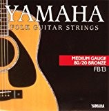 Yamaha - FB13 - Cordes pour Guitare Folk - Médium 80/20 - Bronze