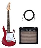 Yamaha Pacifica 012 Guitare électrique + AMP + câble, rouge