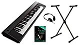 Yamaha PIAG NP Kit de 12B portable Piano Gero (61 touches, 10 sons de Top, fonction record, avec support de clavier, école ...