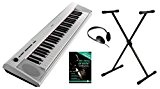 Yamaha PIAG NP Kit de 12wh portable Piano Gero (61 touches, 10 sons de Top, fonction record, avec support de clavier, école ...