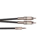 Yellow Cable - Cables RCA / 1 MINI JACK ST. 3,5 MM RCA MALE METAL -K06M