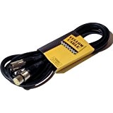 Yellow Cable - Cables XLR / XLR C/MICRO XLR MALE XLR/FEM 5m - M05X