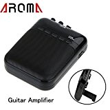 Zophor (TM) 5 V/3 W portable Recharge Mini Cube Amplificateur pour guitare Guitare électrique Tune chanson Enregistreur audio Haut-parleur Aroma AG-03 M