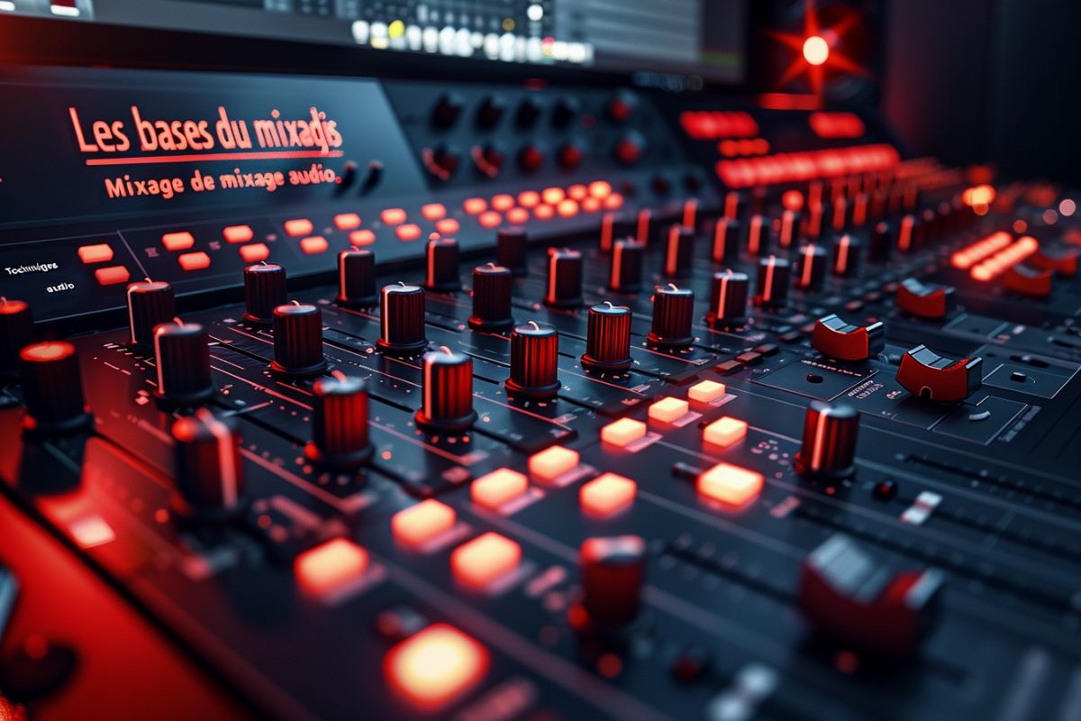 Les bases du mixage audio